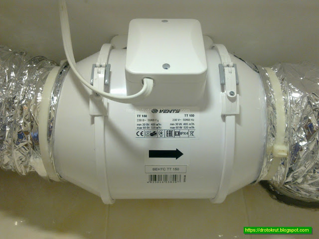 Канальный вентилятор смешанного типа Вентс ТТ 150