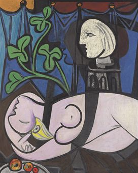 Pablo Picasso Nude, Green Leaves and Bust
