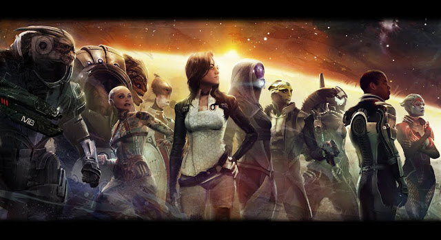 Tous les personnages de mass effect 2