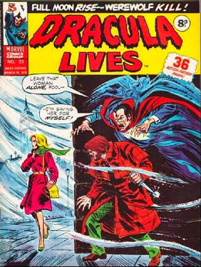 Marvel UK, Dracula Lives #23