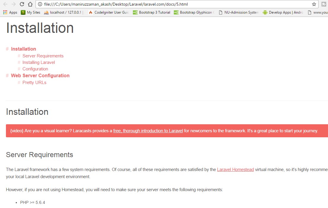 Download Laravel Offline Documentation Download Laravel Offline Documentation