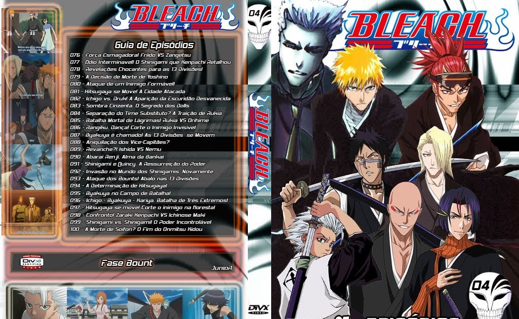 Bleach Saison 4 Date De Sortie Capas Filmes Animação: Bleach - Volume 4