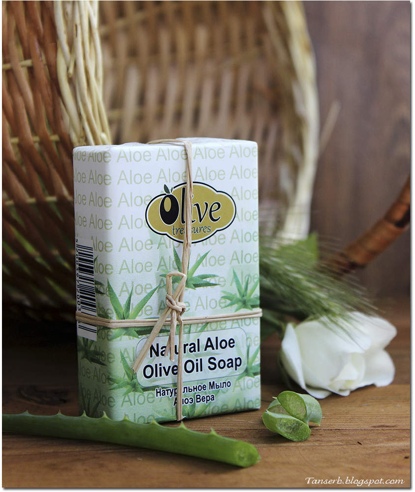 Мыло Olive Treasurea Natural Aloe Olive Oil Soap Обзор / Review