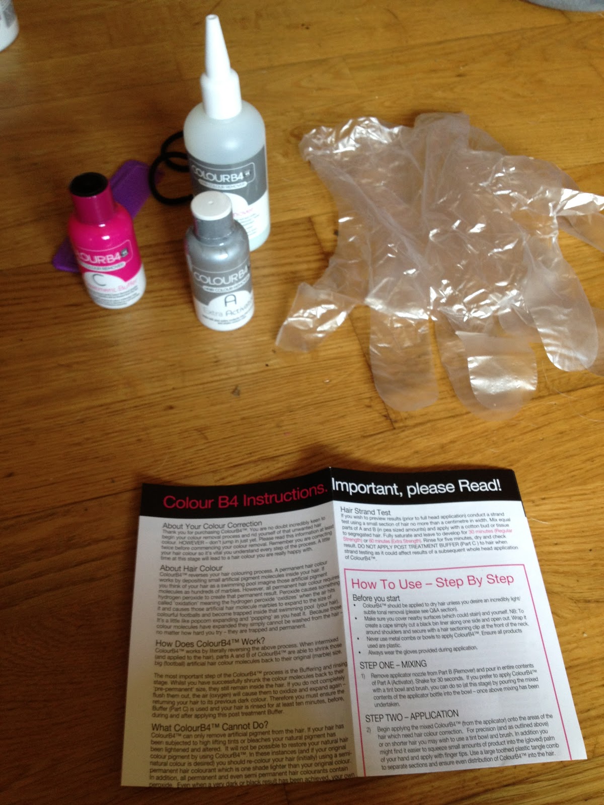 Spuds Secrets Review/ Talk through Colour B4. Hair colour remover