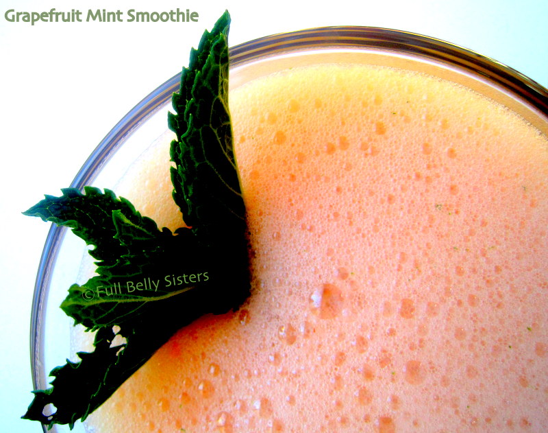 Grapefruit Mint Smoothie Perfect for Pregnancy and Postpartum 