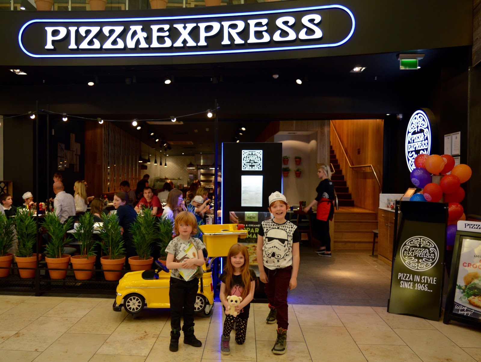 Remembering Metroland with Family Dining and the Kid's Menu at Pizza Express intu Metrocentre