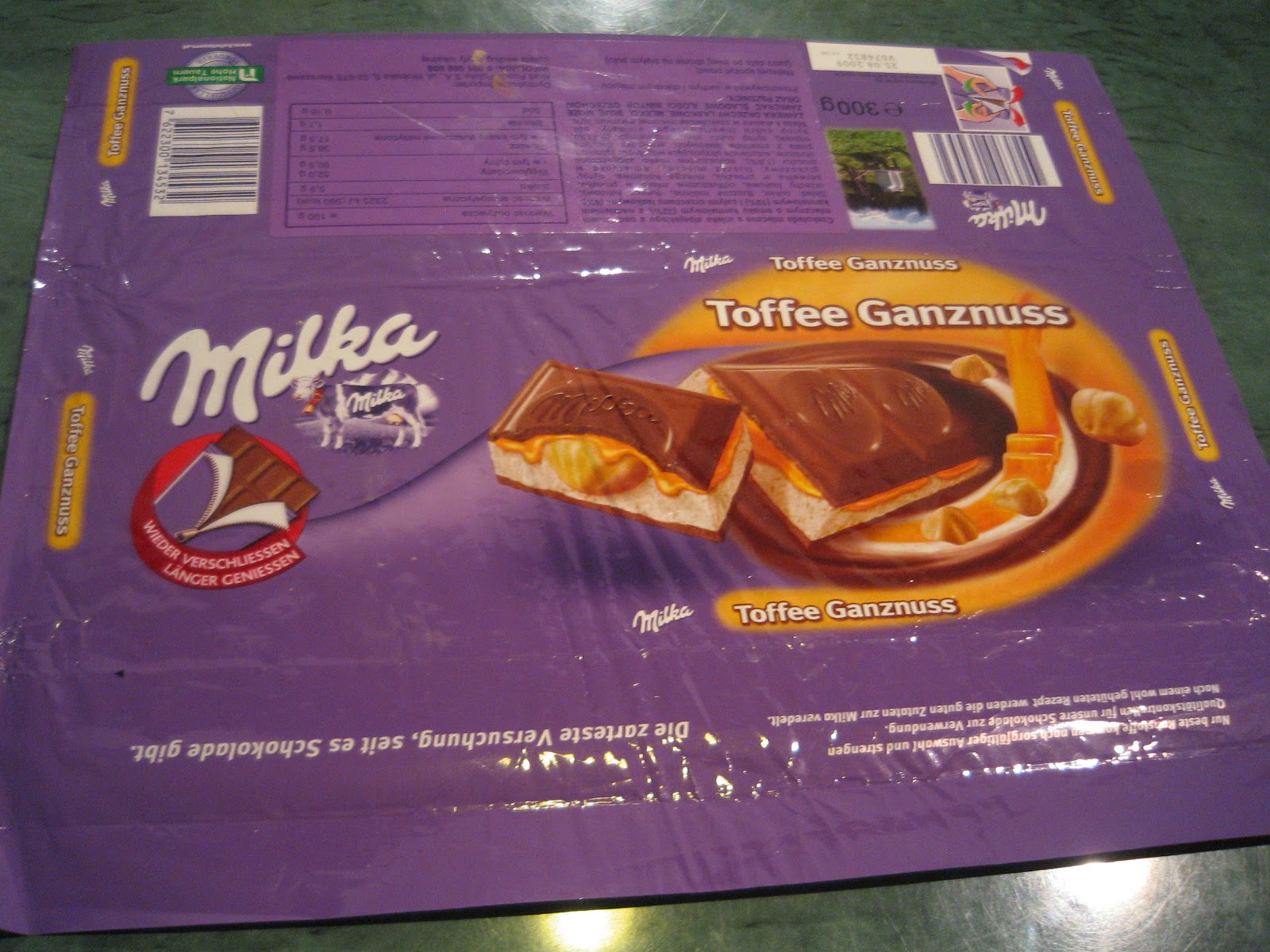 Milka: Milka Toffee Ganznuss (300g)
