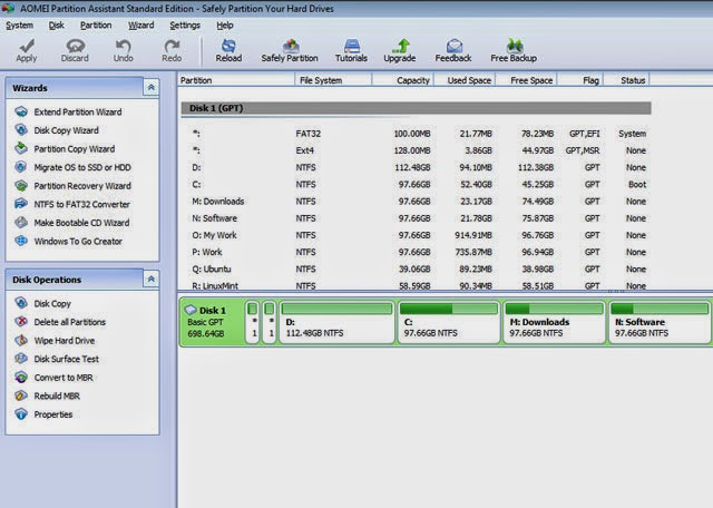 disk surface test aomei disk surface test aomei