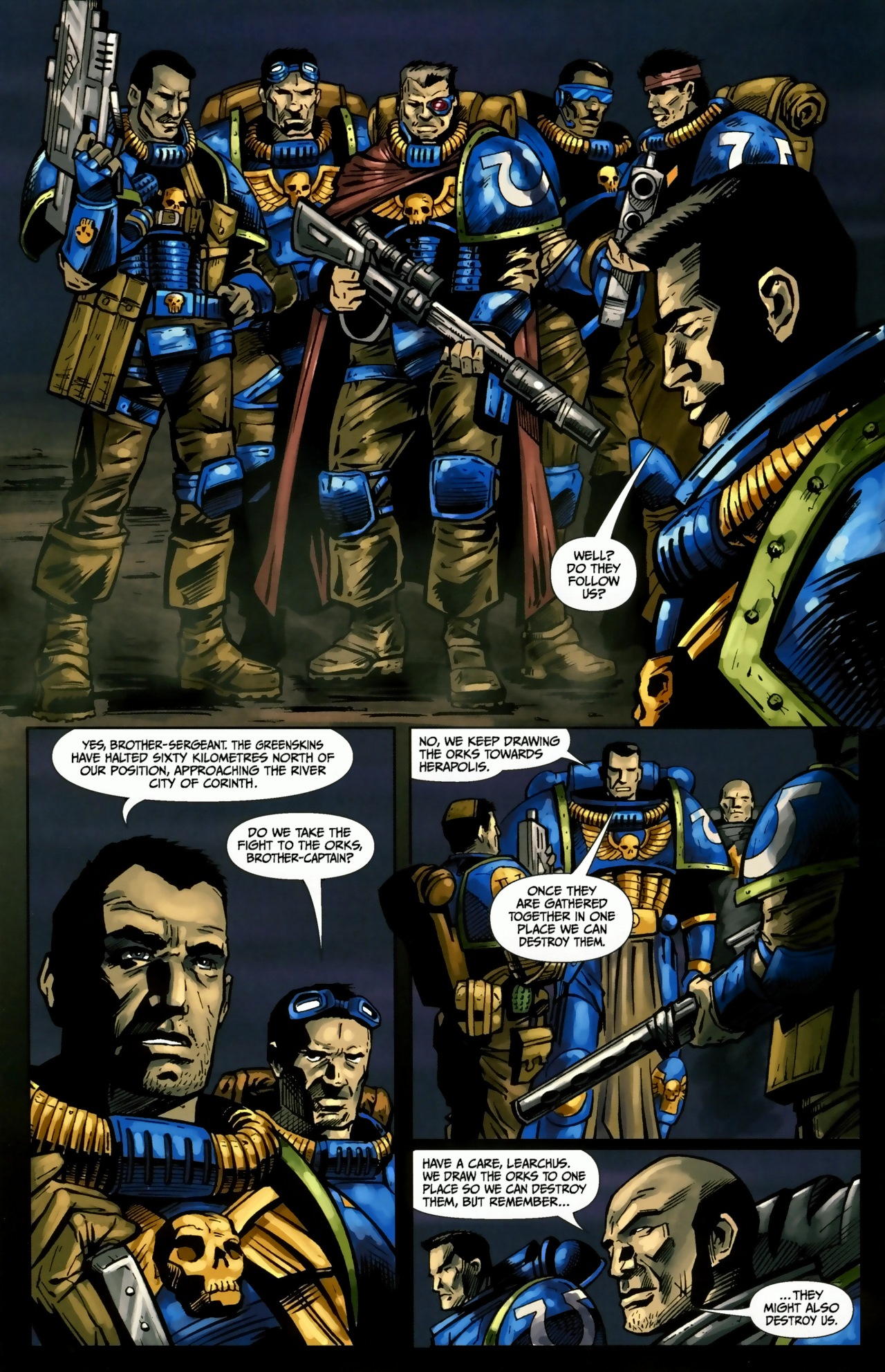 Read online Warhammer 40,000: Defenders of Ultramar comic -  Issue #3 - 10