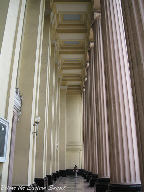 Hallway of Manila Central Post Office.