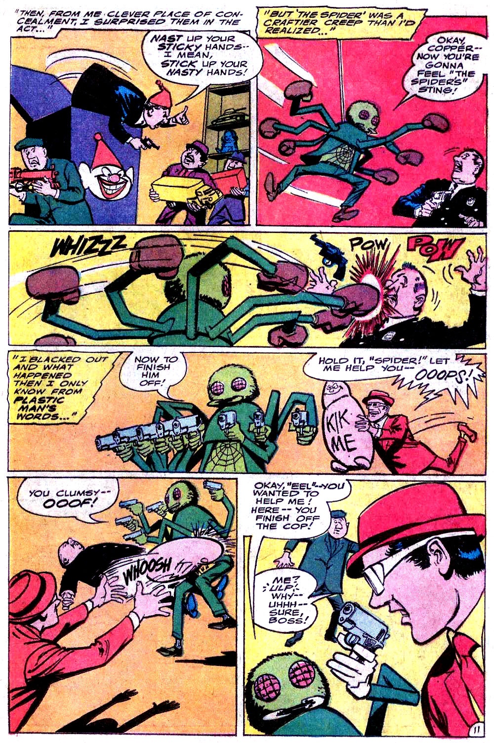 Read online Plastic Man (1966) comic -  Issue #2 - 12