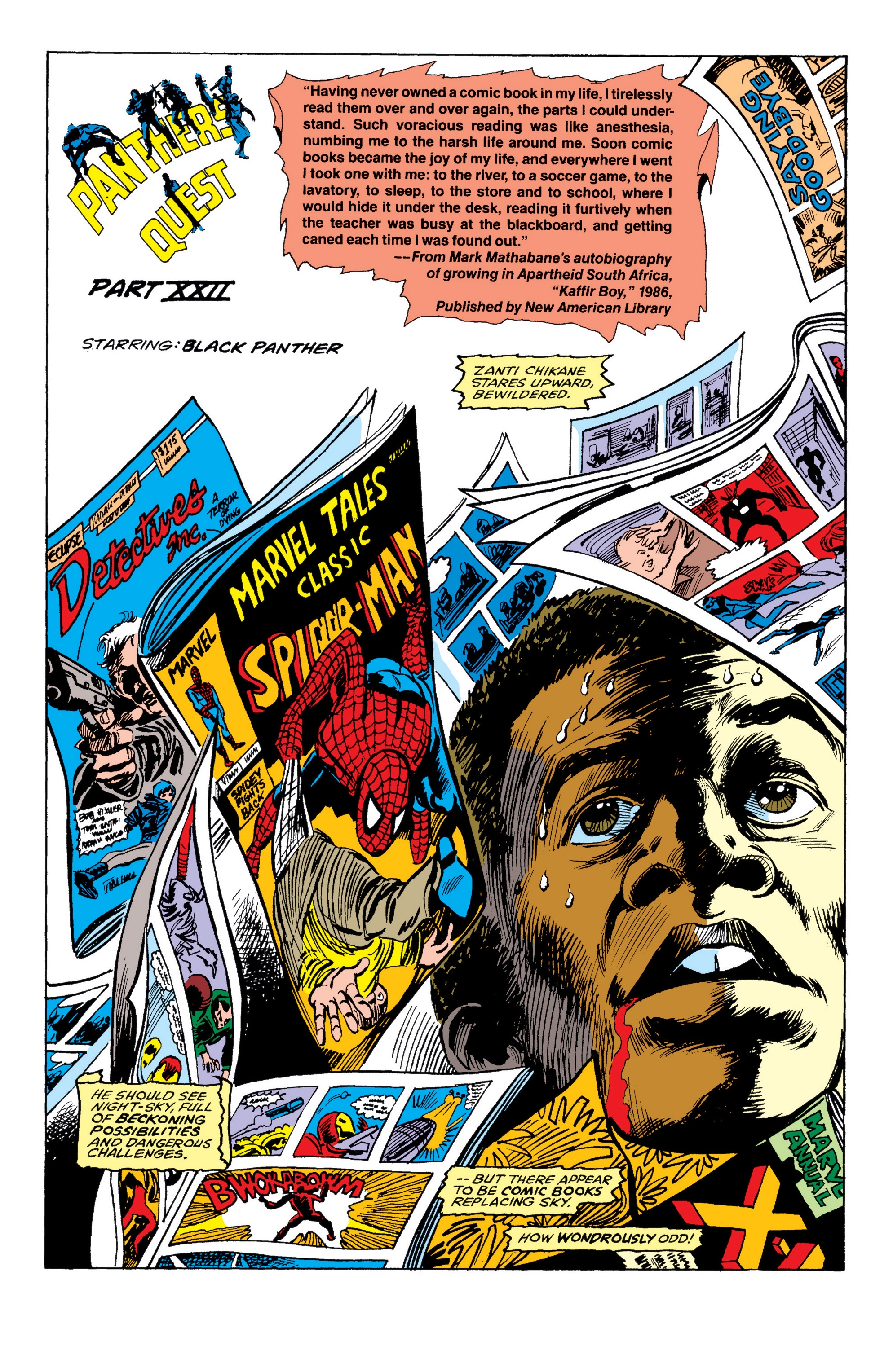 Read online Black Panther: Panther's Quest comic -  Issue # TPB - 178
