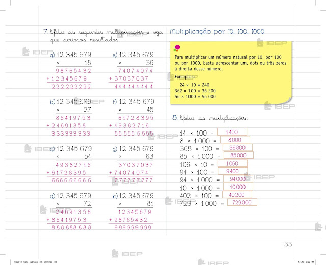 Caderno Do Futuro 5 Ano Matematica