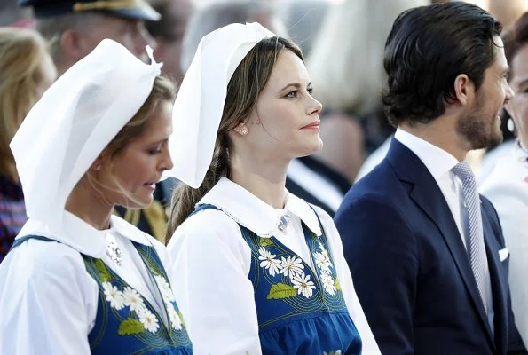 Crown Princess Victoria, Prince Daniel, Princess Estelle, Prince Carl Philip, Princess Sofia and Princess Madeleine