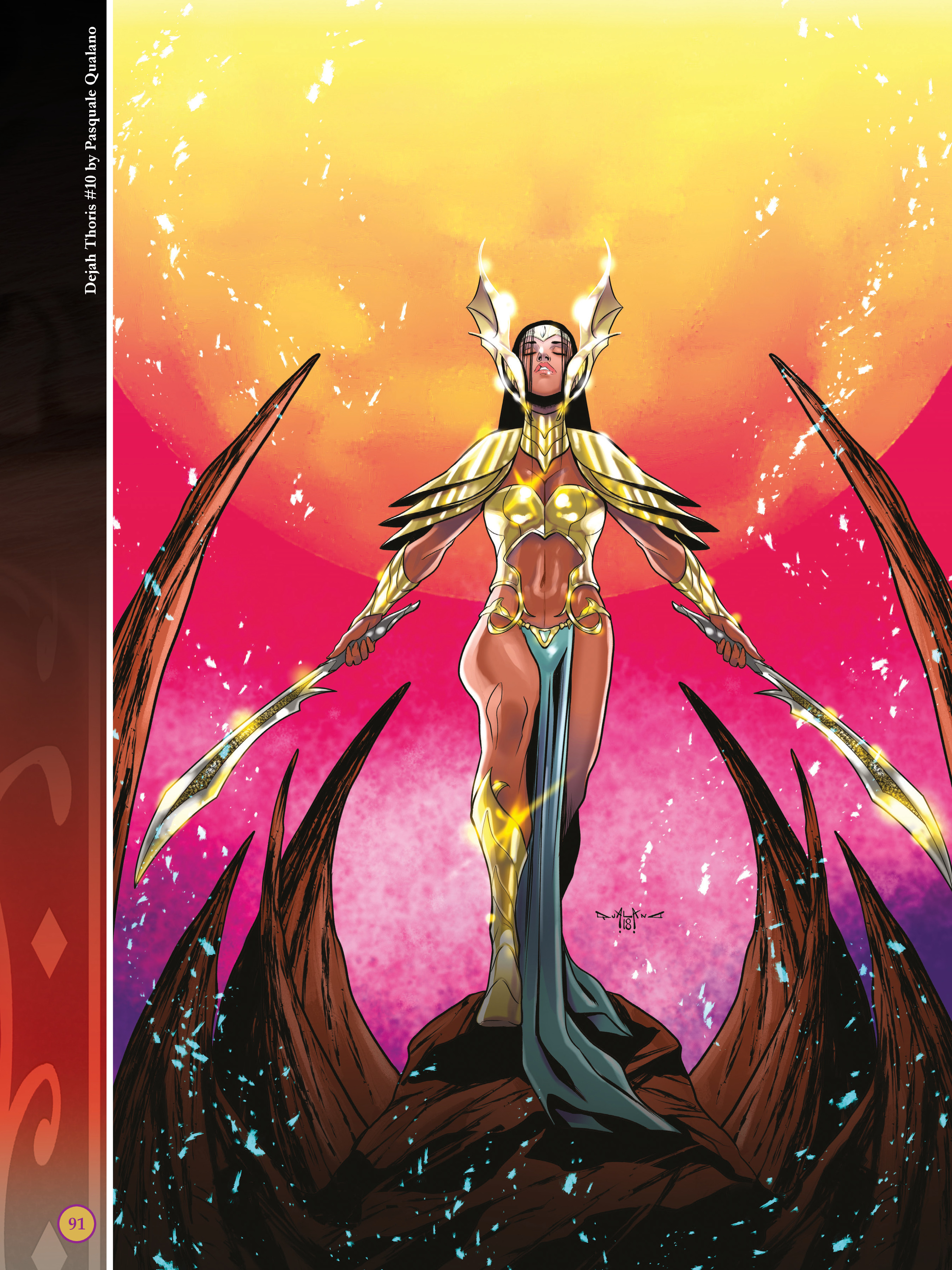 Read online The Art of Dejah Thoris and the Worlds of Mars comic -  Issue # TPB 2 (Part 1) - 90