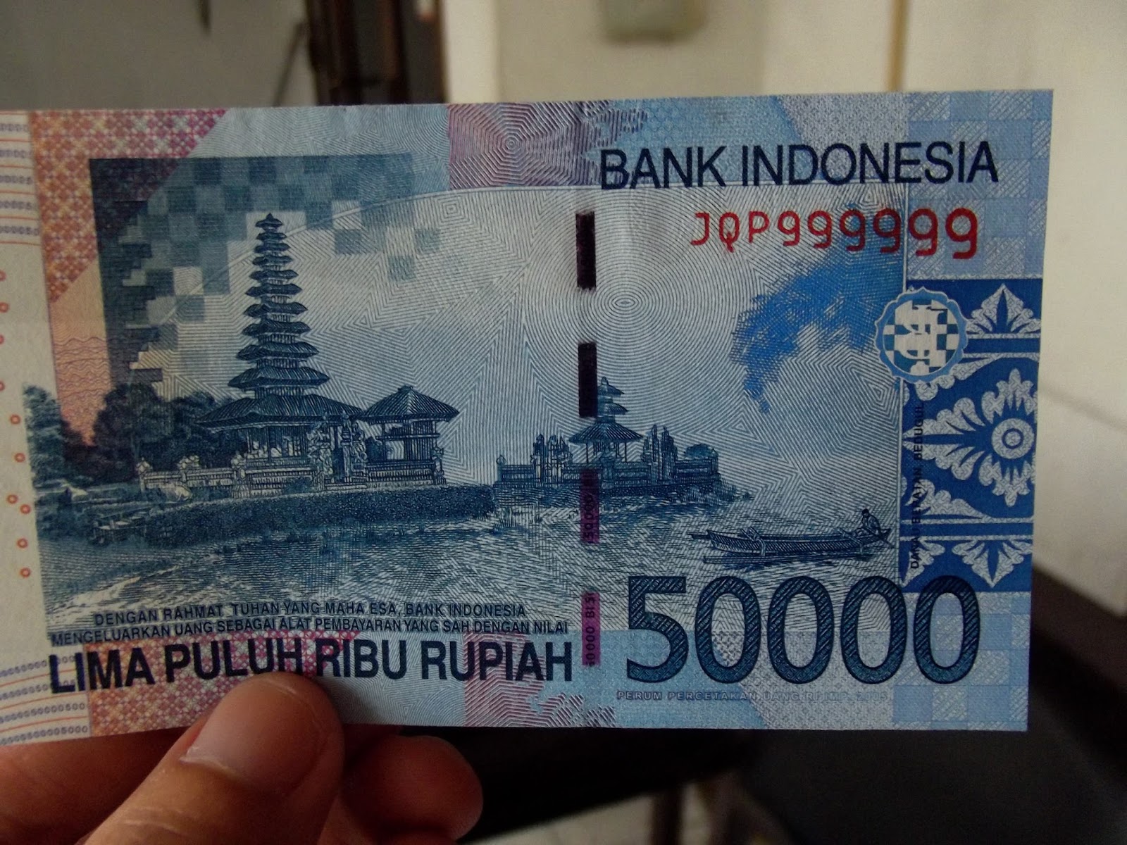 Sejarah Aset yg Berharga : UANG 50 RIBU SERI 9-9-9-9-9-9 