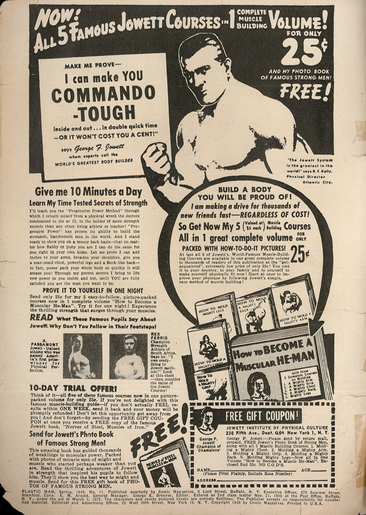 Read online Plastic Man (1943) comic -  Issue #11 - 2