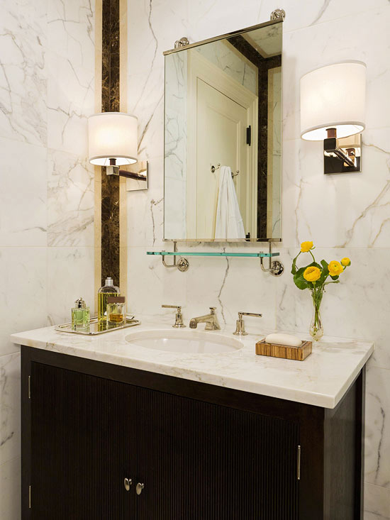 New Home Interior Design Single Vanity Design Ideas