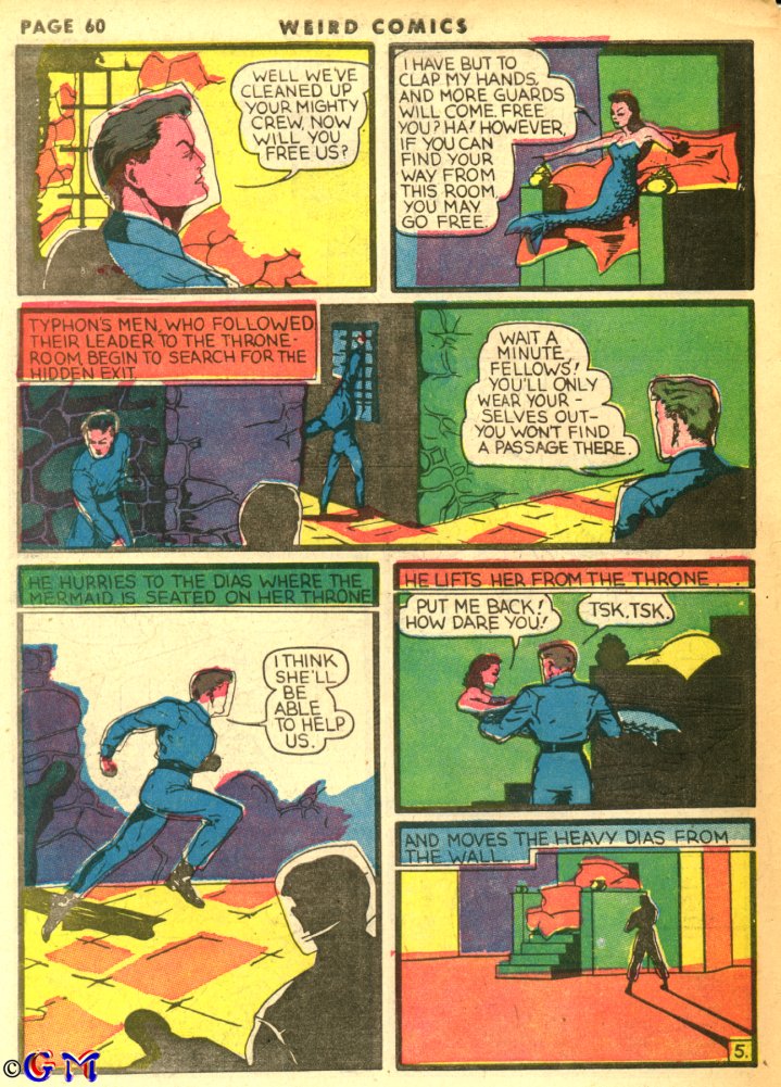 Read online Weird Comics comic -  Issue #3 - 62