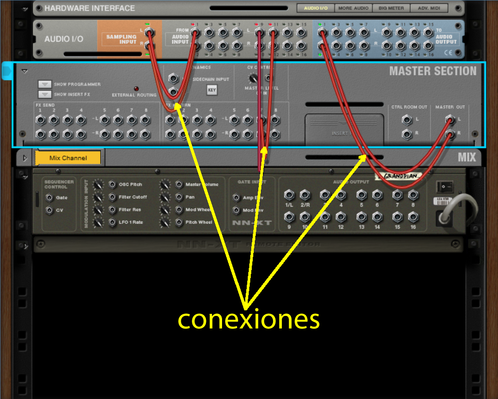04 REASON: - El Rack: descripción | Producción musical