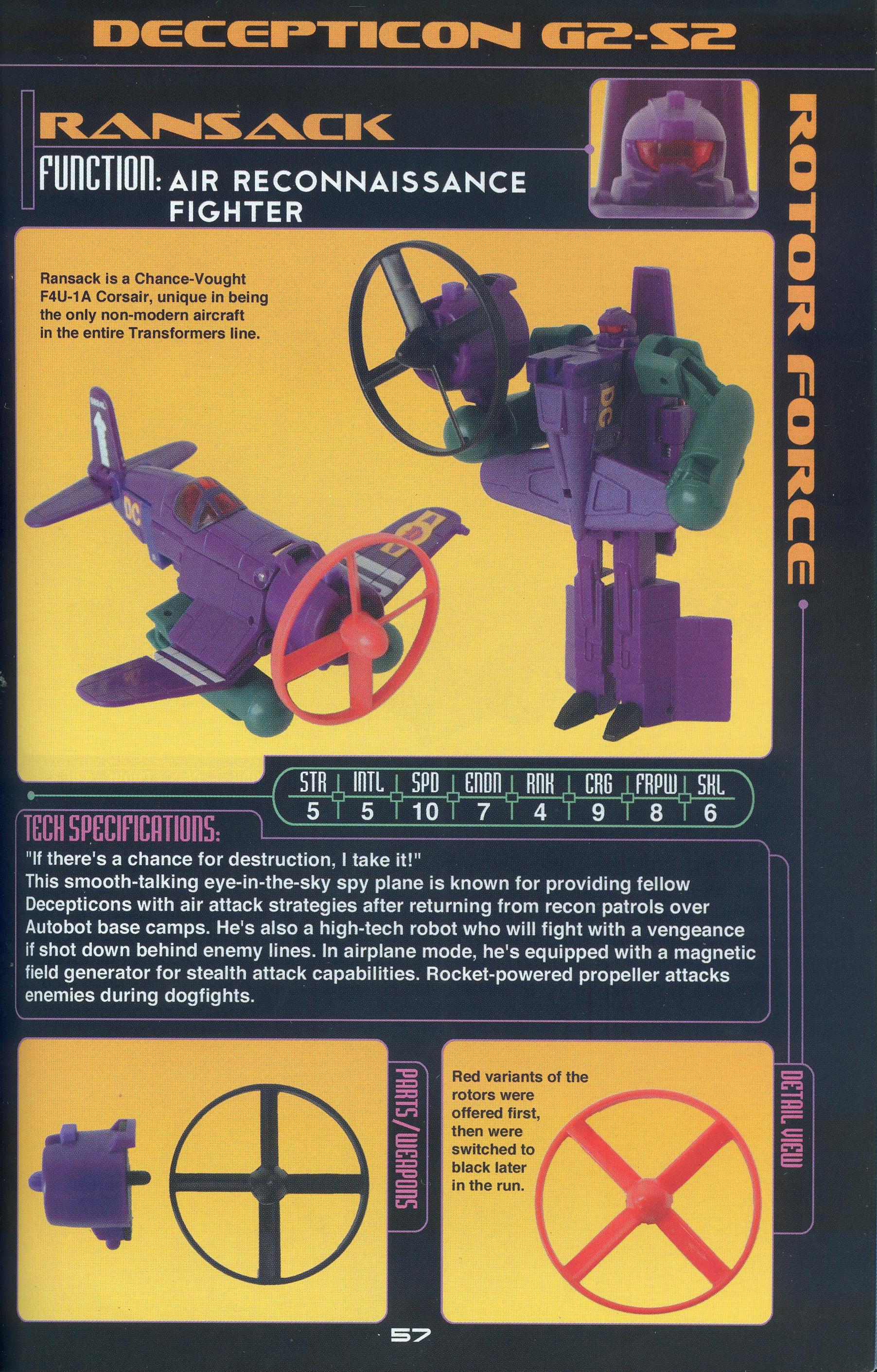Read online Cybertronian: An Unofficial Transformers Recognition Guide comic -  Issue #6 - 59