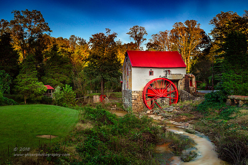 Greg Kiser Photography Long Exposure at The Old Guilford Mill