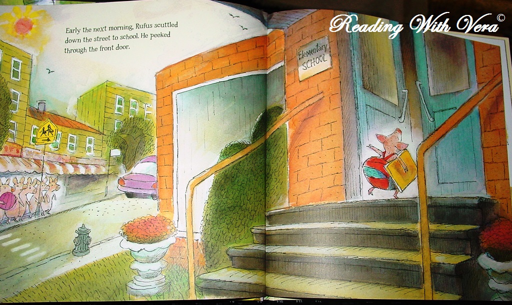 Chat with Vera Rufus Goes to School by Kim T. Griswell, Valeri