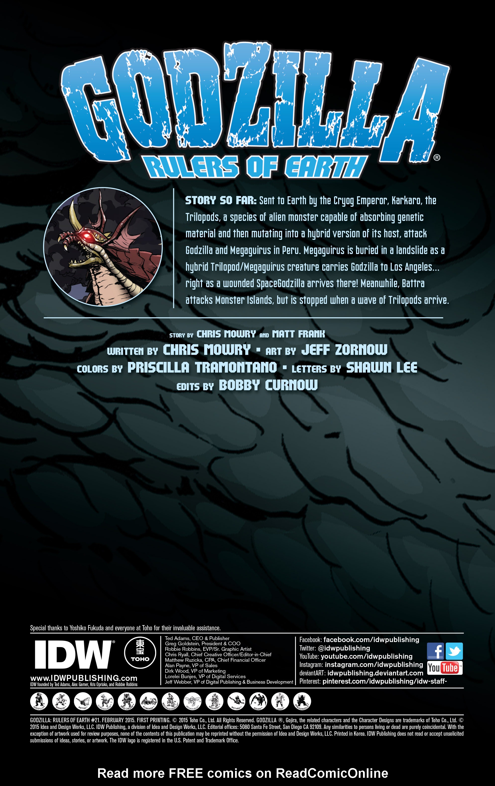 Read online Godzilla: Rulers of Earth comic -  Issue #21 - 2