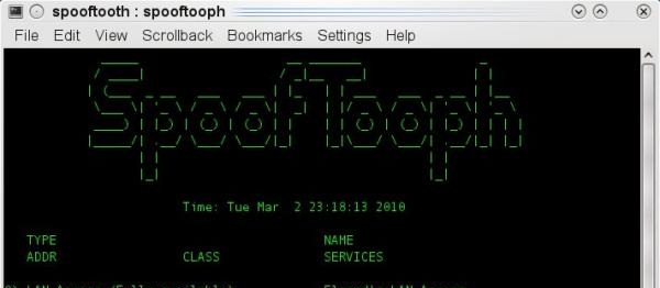 SpoofTooph 0.5 : Automate Cloning of Bluetooth devices