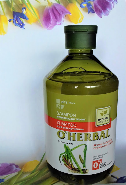 O’Herbal szampon wzmacniajacy włosy z ekstraktem z korzenia tataraku  zwyczajnego