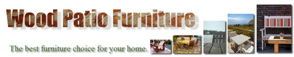 Wood Patio Furniture