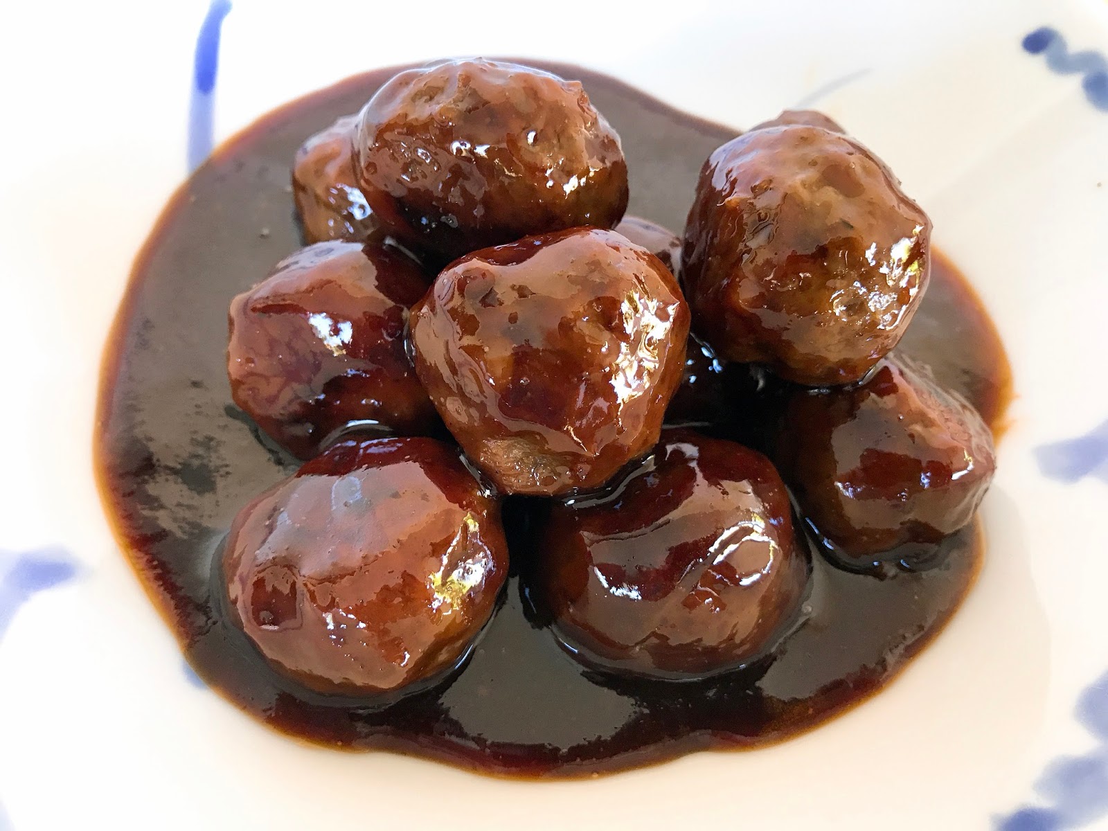 Sweet and Sour Meatballs with Mango Chutney