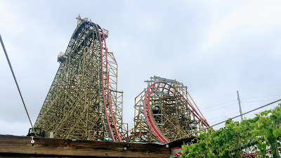New Texas Giant's First Drop.