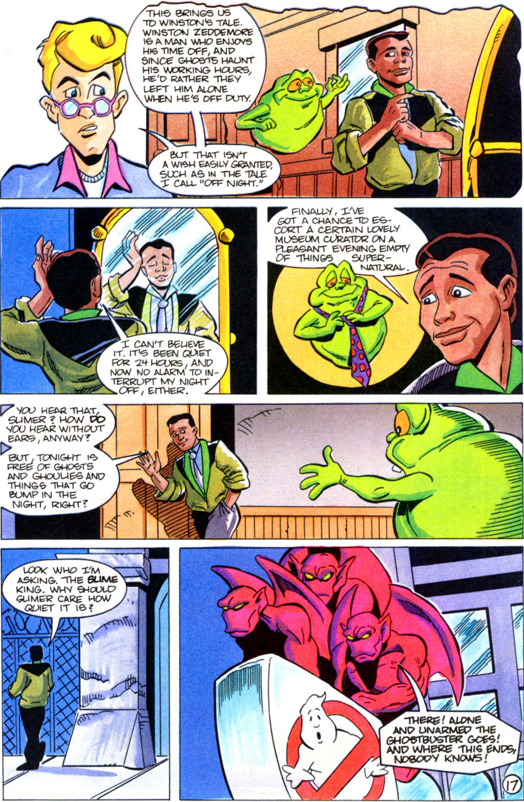 Read online Real Ghostbusters comic -  Issue #19 - 25