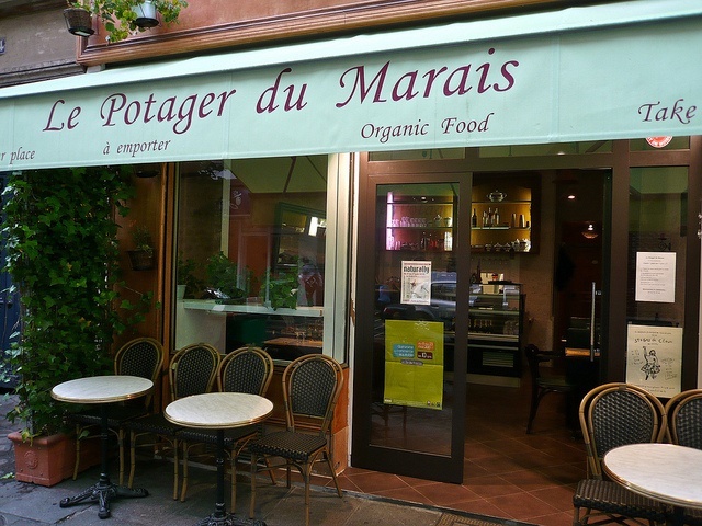 Restaurante Le Potager du Marais em Paris Restaurante Le Potager du Marais em Paris