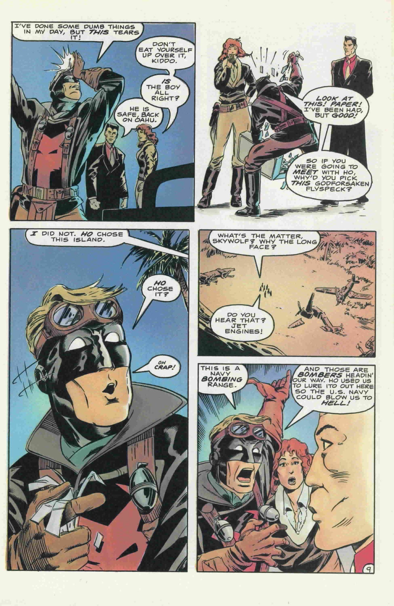 Read online Airboy (1986) comic -  Issue #25 - 25