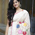 Beautiful Telugu Girl Simran Choudhary Photos In Transparent White Saree