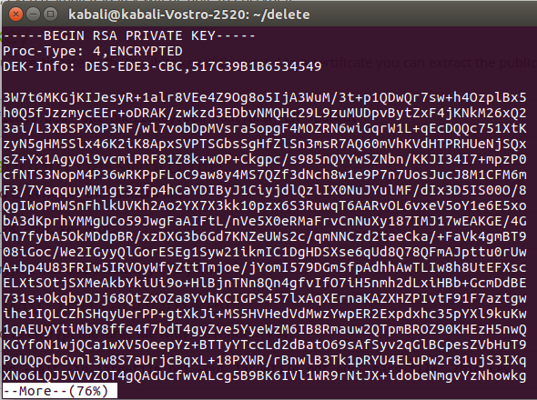 public key and private key pdf