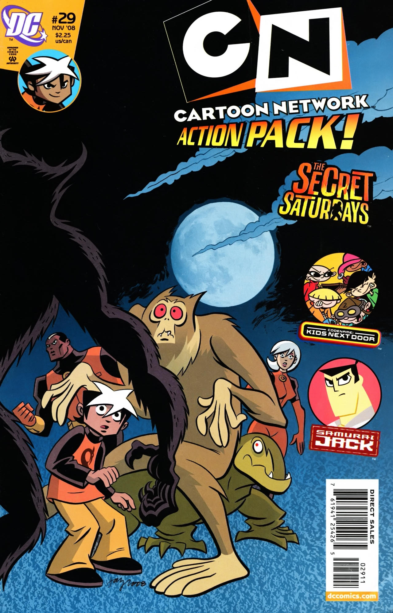 Read online Cartoon Network Action Pack comic -  Issue #29 - 1