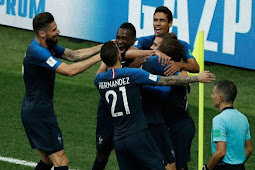 Taklukkan Kroasia 4-2, Prancis Juara Dunia 2018