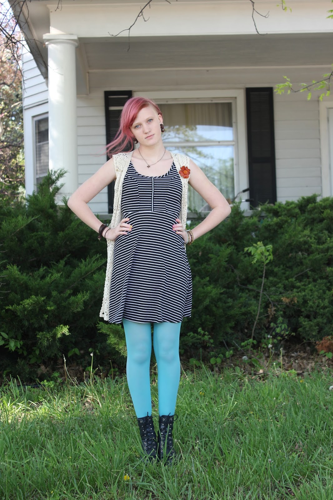 The Chevron Rose: Pinky Dinky Doo | Outfit Post
