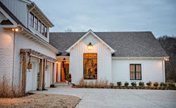farmhouse modern exterior exteriors windows farm plans garage story brick houses doors siding decorating window front colors christmas board batten