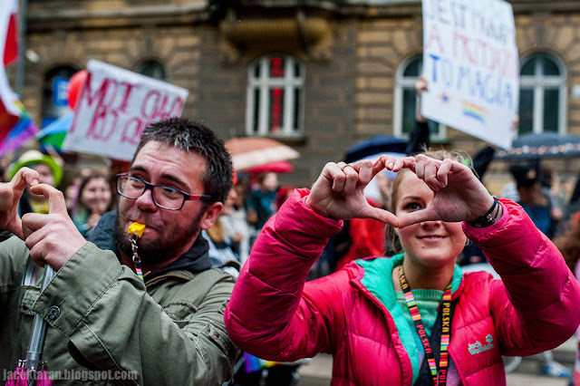 Marsz Rownosci, LBGT, Krakow, 2016