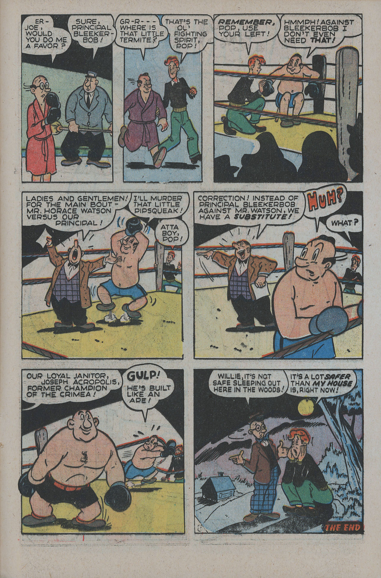 Read online Willie Comics (1946) comic -  Issue #18 - 35