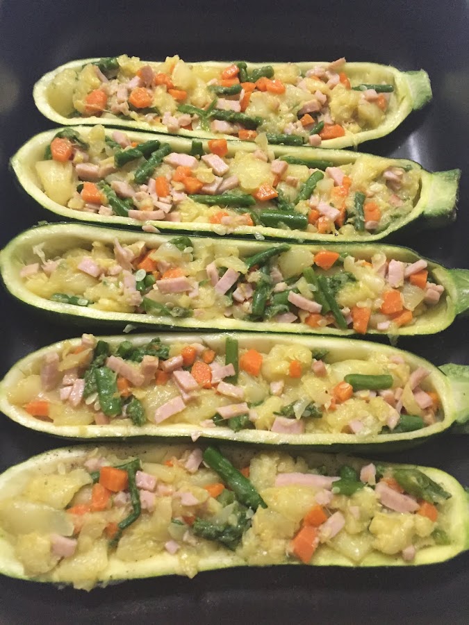 Calabacines rellenos