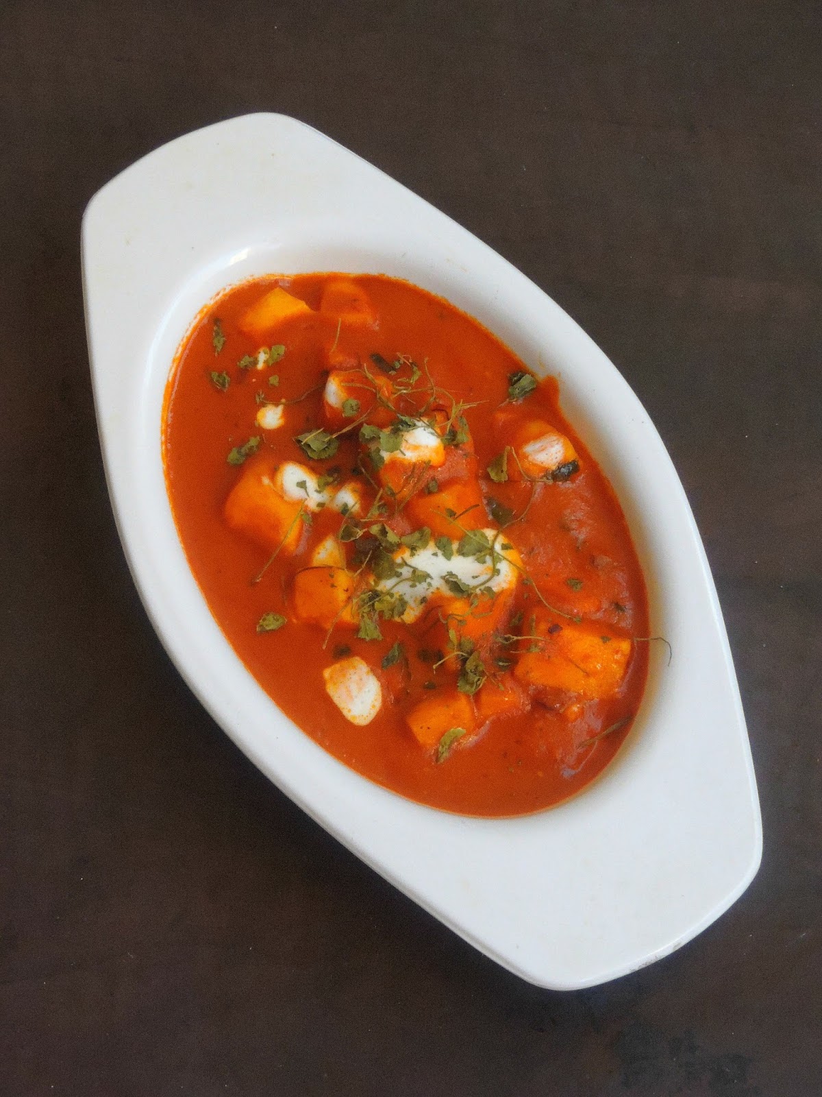 Priya's Versatile Recipes No Onion No Garlic Paneer Butter Masala