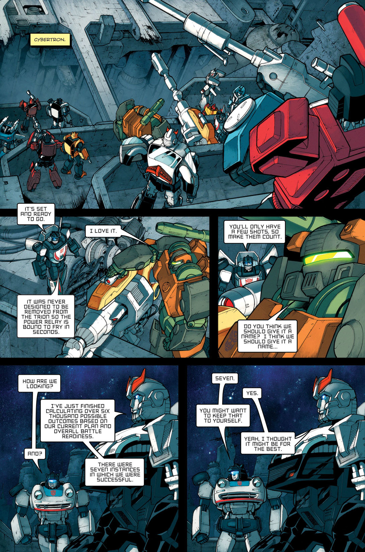 Read online The Transformers: All Hail Megatron comic -  Issue #10 - 7