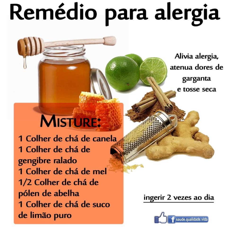 TITA´S COOK : DICA DE REMÉDIO PARA ALERGIA..