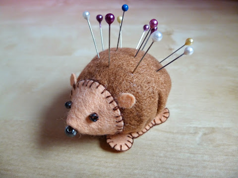 DIY Porcupine Pincushion