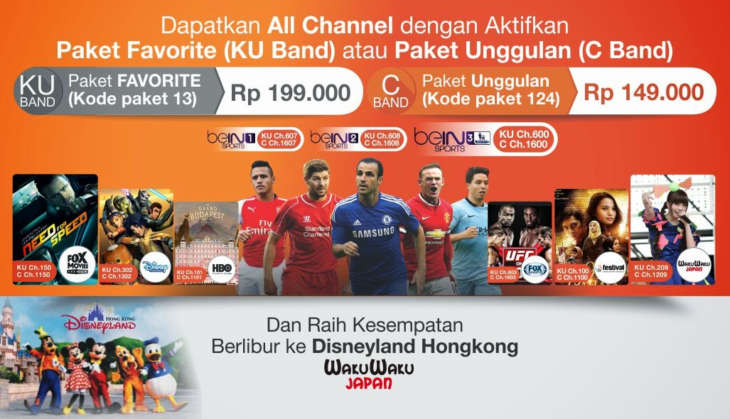Promo Paket Orange TV All Channel